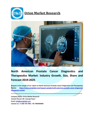 North American Prostate Cancer Diagnostics and Therapeutics Market Size, Share, Analysis, Industry Report and Forecast t