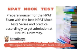 NPAT Exam Pattern