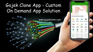 Gojek Clone App - Custom On Demand App Solution