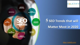 5 SEO Trends that will Matter Most in 2020