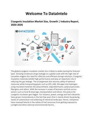 Cryogenic Insulation Market Size, Growth | Industry Report, 2020-2026