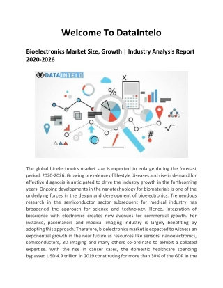 Bioelectronics Market Size, Growth | Industry Analysis Report 2020-2026