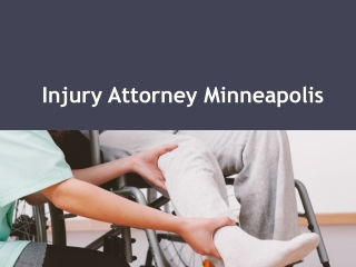 Injury Attorney Minneapolis