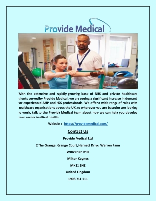 locum doctor jobs manchester_providemedical.com