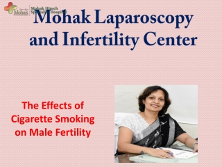 The Effects of Cigarette Smoking on Male Fertility