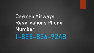 Cayman Airways Reservations | Number | Cheap Flight Booking