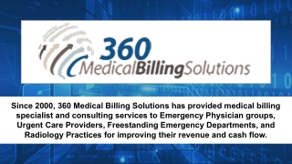 Colorado Emergency Physicians Billing Services - 360 Medical Billing Solutions