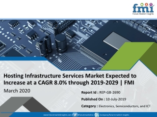 Hosting Infrastructure Services Market to Grow at CAGR of 8.0% through 2029 | Future Market Insights