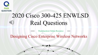 CCNP Enterprise 300-425 ENWLSD Exam Questions