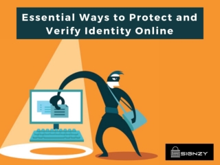 Essential Ways to Protect and Verify Identity Online