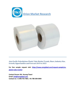 Asia-Pacific Polyethylene Plastic Tube Market