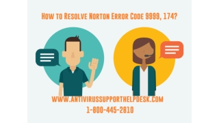 How to Resolve Norton Error Code 9999, 174?