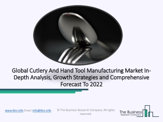 Global Cutlery And Hand Tool Manufacturing Market Analysis