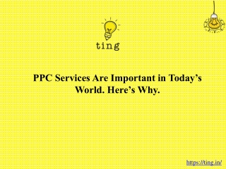 PPC Services Are Important in Today’s World. Here’s Why.