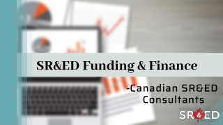 SR&ED Funding & Financing Consultants - Canadian SRED