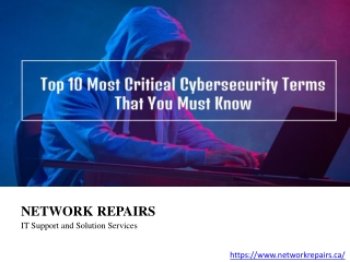 Top 10 Most Critical Cybersecurity Terms That You Must Know