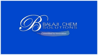 Internal Sizing Chemical Supplier- Balaji Chem Solutions