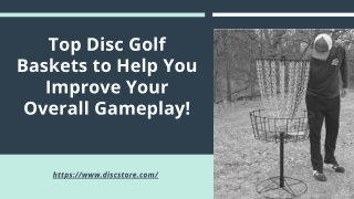 Top Disc Golf Baskets to Help You Improve Your Overall Gameplay!