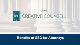 Benefits Of SEO for Attorneys