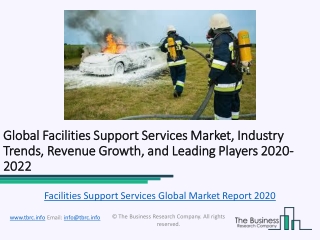 Global Facilities Support Services Market, Industry Trends, Revenue Growth, Key Players Till 2022