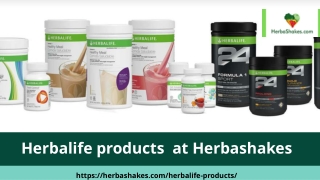 Best herbalife products available online at Hderbashakes