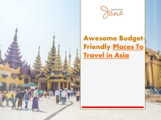 Best Places To Travel In Asia