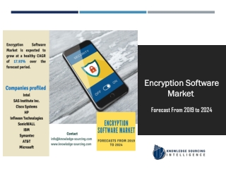 study on encryption technology market