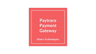 Paytrace Payment Gateway
