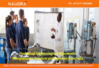 Mechanical Engineering Lab Equipments Suppliers India