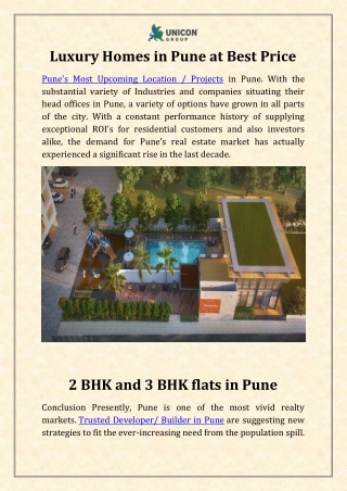 Pune Top Rated Builder