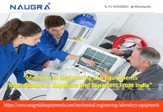 Mechanical Engineering Laboratory Instruments Exporters