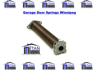 Garage Door Springs Winnipeg