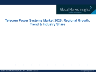Telecom Power Systems Market Share, Trend & Growth Forecast to 2026