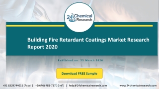 Building Fire Retardant Coatings Market Research Report 2020