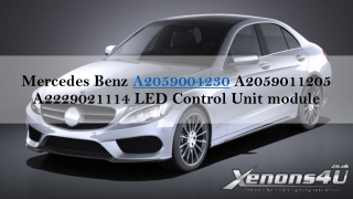 Mercedes Benz A2059004230 LED Control Unit