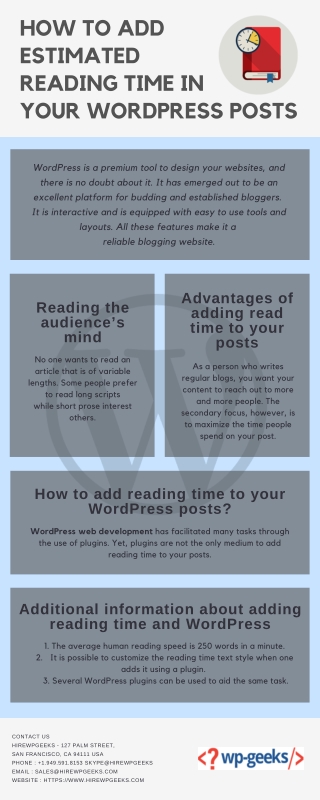 How To Add Estimated Reading Time In Your WordPress Posts
