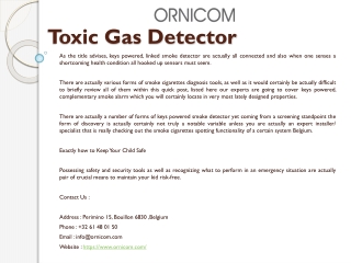 Toxic Gas Detector