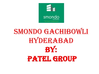 Get exclusive offer with Smondo Gachibowli Price