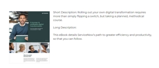 A Journey to Profitable Digital Transformation  How ServiceNow Changed its Own Process in 7 Steps - Paperopedia