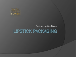 Lipstick Packaging