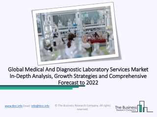 Medical And Diagnostic Laboratory Services Market– Technological Breakthrough Analysis