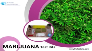 Buy Marijuana Test Kit and check hemp’s potency and authenticity