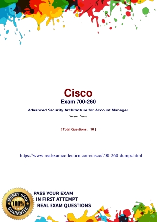 2020 Latest 700-260 Real Exam Questions, Cisco 700-260 Practice