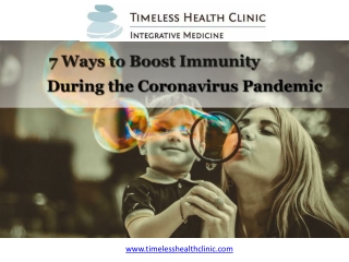 7 Ways To Boost Immunity During The Coronavirus Pandemic