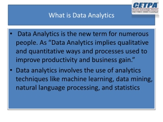 What is data analytics and How you become Successful in the field of Data Analytics