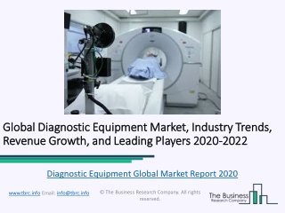 Global Diagnostic Equipment Market Characteristics, Forecast Size, Trends Till 2022