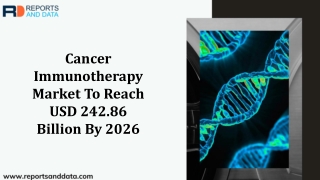 Cancer Immunotherapy Market Analysis & Application To 2027