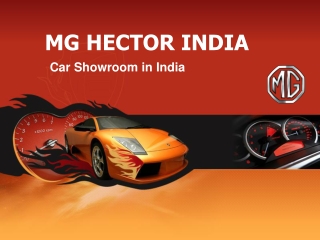 How MG Motor India is Paving Its Way in the Indian Automobile Industry