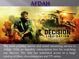 Free HD Latest Afdah Movies Online Without Sign Up