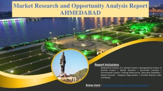 Market Research and Opportunity Analysis Report - Ahmedabad